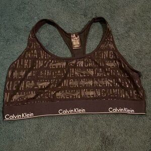 XL Calvin Klein sports bra